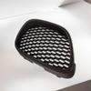 Black Mesh Debadged Grill Grille Mesh Badgeless Sport Racing Grill Compatible with Seat Leon MK2 1P 2006-2009