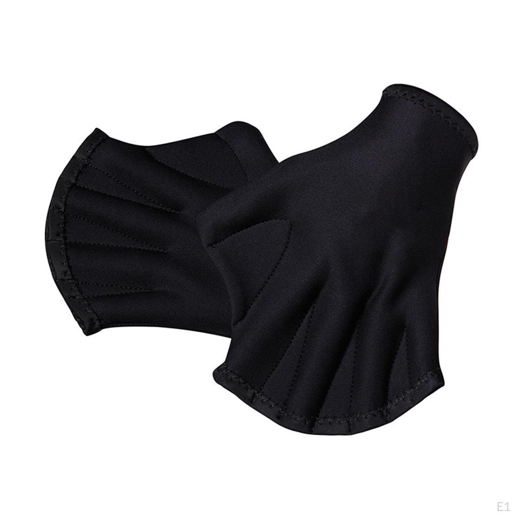 Aquatic Gloves , Frog Webbed Hand Lung Training Diving Water Resistance Women