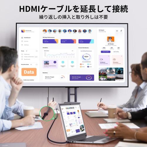 UGREEN 8K HDMI Extension Cable HDMI2.1 Extension Cord 48Gbps 2.1 Extension Cable 8K@60Hz 4K@120Hz Supports 3D HDR eARC Compatible with MacBook Pro2021