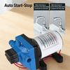 RV Water Pump - 12V/24V Self-priming Booster Pump - Horizontal Marine DC Miniature Electric High-pressure Diaphragm Pump