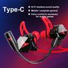 G5 Draagbaar Type-C In-Ear Bedraad Oortje Geen Vertraging Gaming Headset met Microfoon