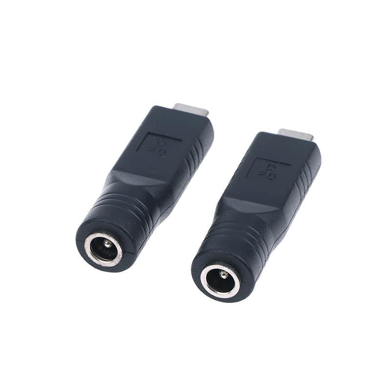 

1/2Pcs Usb C To Dc 5521 5.5X2.1Mm 5525 5.5*2.5 Female Adapter For Mini Dc Power Cable Connector Charge Barrel Jack Power Adapter