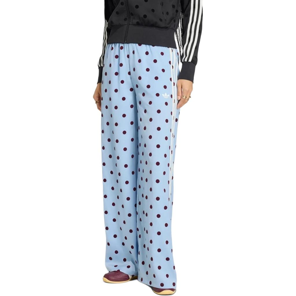 adidas Origineel SATIN POLKA DOTS WIDE LEG PANT Casual Broek Dames KV1170