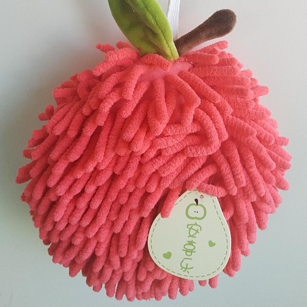 New Fruit Chenier Hand Towel Hanging Kitchen Bathroom Toilet Thick Handball Cute Absorbent Towel
