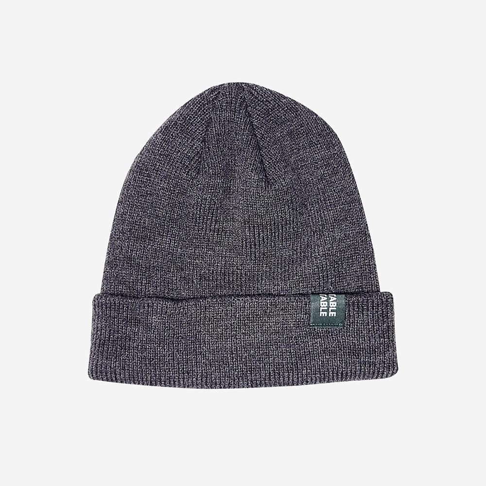 VEGETABLE TABLE Plain Parsley Jelly Beanie Gray