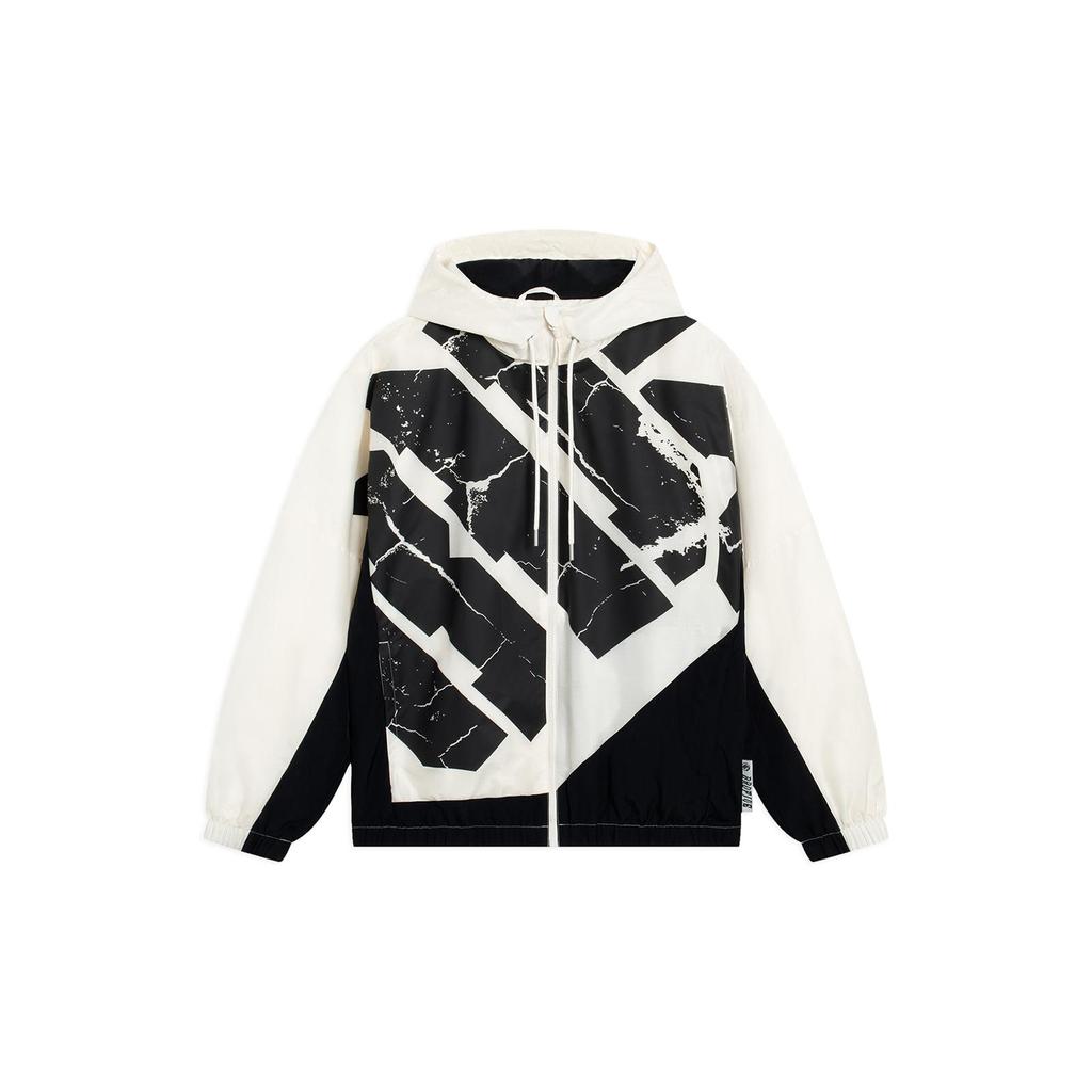 Li Ning BADFIVE Jacket Men's Ecru AFDT059-3