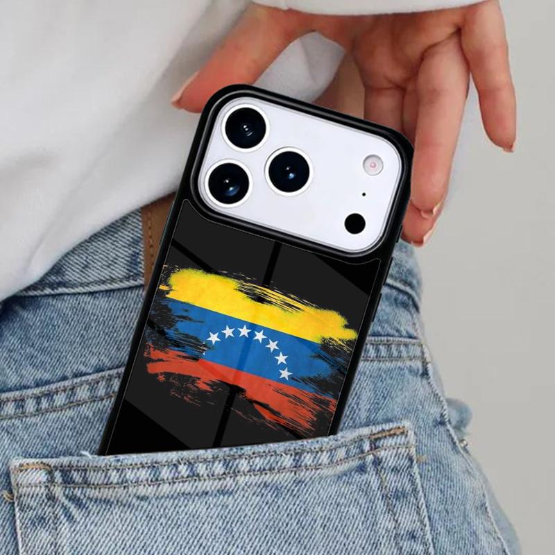 Venezuela Venezuelan Flag Phone Case for iPhone 17ProMax 12 13 14 15 16e 17 Pro Max Plus Air Cover
