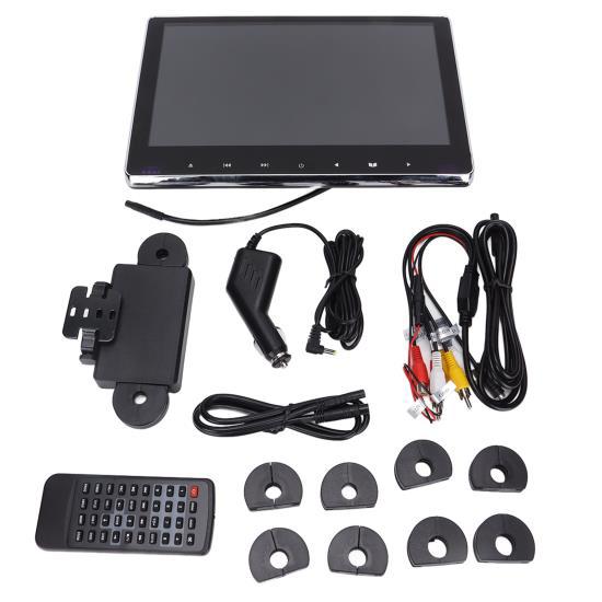

Автомобильный подголовник с дисплеем JD‑116HD, 11,6-дюймовый цифровой TFT LCD-дисплей 1080P HD DVD с дистанционным управлением