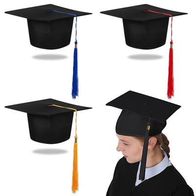 2024 Happy Graduation Graduation Hat Congrats Grad Party Supplies Unisex University Academic Hat