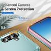 Matte Feeling Strong Handyhülle für Samsung Galaxy S24 Plus S23 Ultra S22 S21 FE S20 5G Fallschutz Rückseite