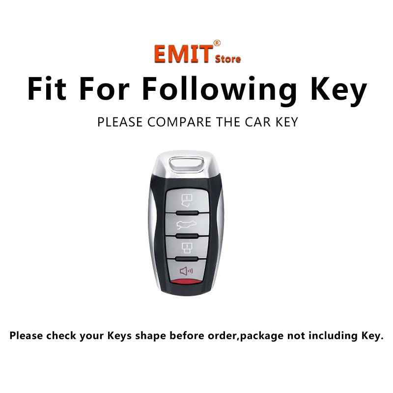 Zinc Alloy Car Key Case for Great Wall Haval H6 Hover 2023 2024  Keychain Remote Cover Shell Housing Holder Fob Accessories