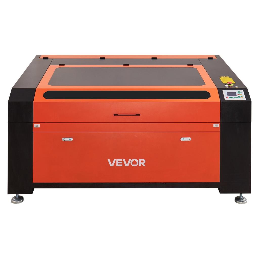 130W CO2 Laser Engraver, 1400 X 900 Mm, CO2 Laser Engraver Cutter Machine with Water Chiller, 2 Way Pass Air Assist, 1200 Mm/s Speed, Autofocus