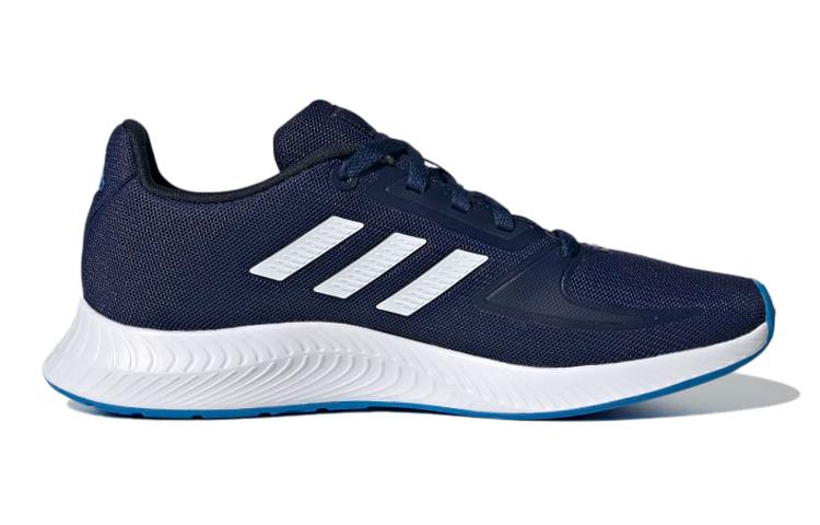 Adidas Runfalcon 2.0 K Comfortable Slip Resistant Abrasion Resistant Low top Kids' Running Shoes Navy Blue Kids' GX3531