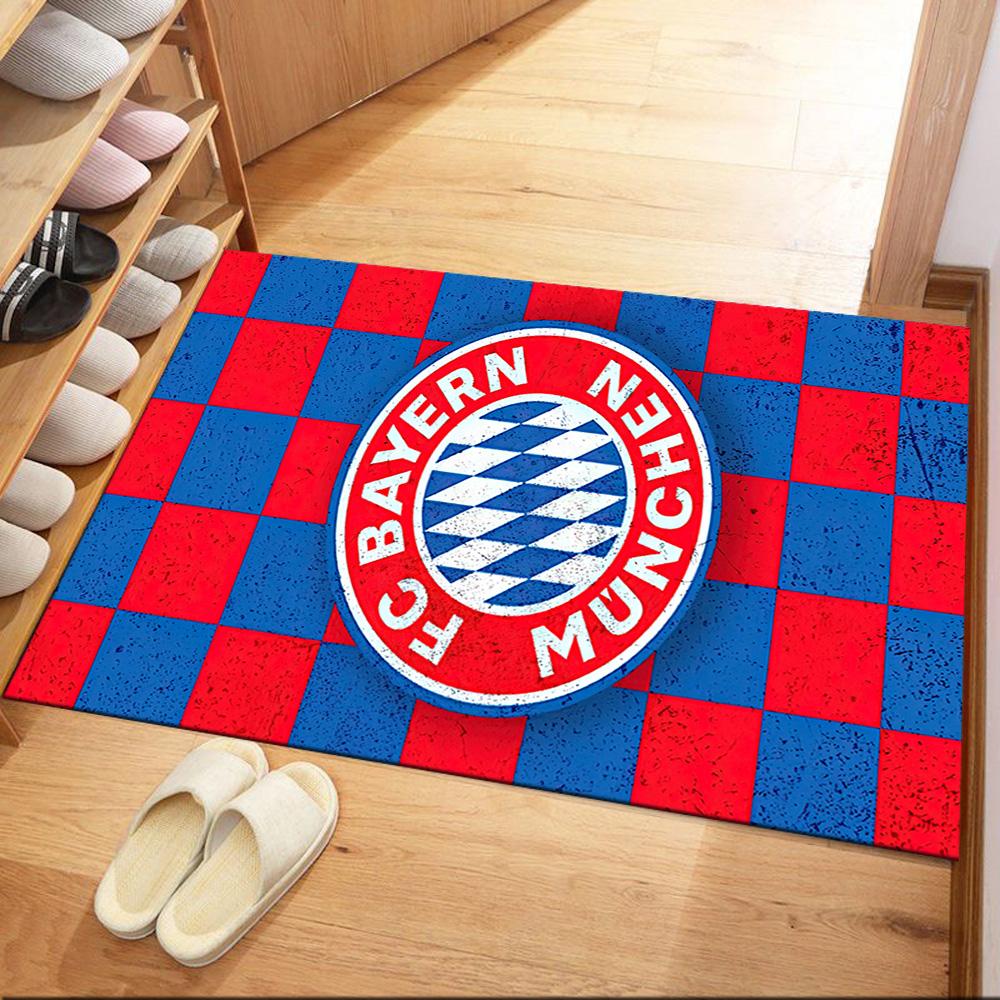 Fc Bayern Munich Uefa Champions League Themed Graphic Square rugs are a great choice for living rooms, bedrooms, home décor, and as gifts.