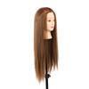 Makeup Mannequin Head Hairdresser Training Head Cosmetology Doll Head Blond Golden Brown