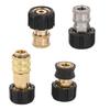 Hochdruckreiniger Druckreiniger Adapter Schnellverschluss-Anschlüsse M22 14mm Ausgangsschlauchadapter, für Auto Gartenreinigung