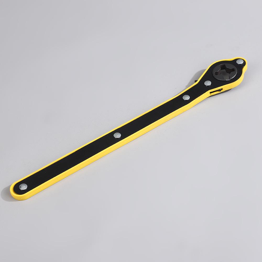 Labor-Saving Car Jack Ratchet Wrench and Scissor Tire Removal Tool