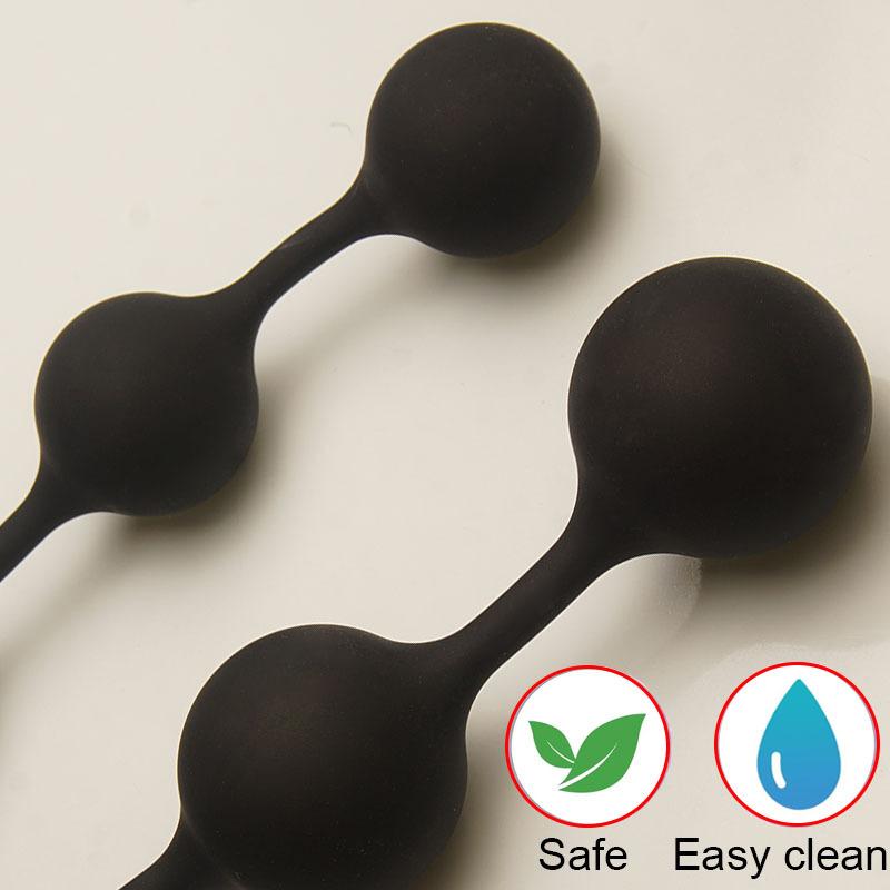 Anal Beads Sex Toys,5 Gradient Size Balls Butt Plugs for Depth Anus Training,Analplug Buttplug Butplug