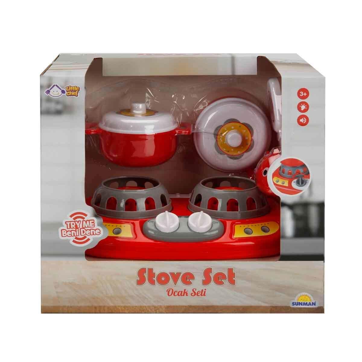 

1333 SUN-RST-LCH-Ev Aleti Işıklı Ocak Set - Sunman