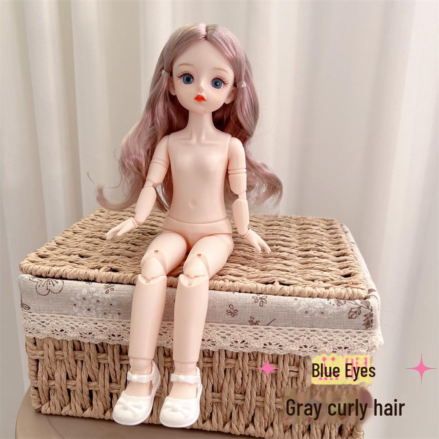 

Высококачественная кукла BJD высотой 30 см с 20 шарнирами и разноцветными контактными линзами Head Only (No Body)