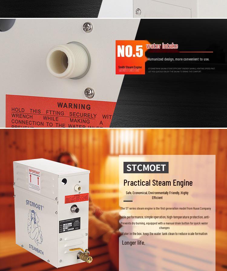 Electric Sauna Steam Generator for Commercial & Household Use