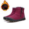 2025 Winter Boots for Women Men Wide Toe Barefoot Sneakers Women's Snow Boots Thick Plush Women Boots Ankle Boots Hiking Shoes