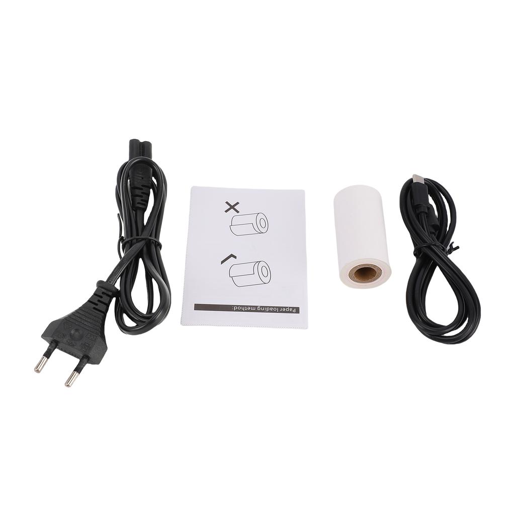 58MM Thermal Receipt Printer Wireless Printing Machine Bluetooth+USB+LAN Interface Compatible with Win Android IOS for