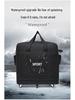 Large Capacity Folding Travel Bag with Universal Wheels - Oxford Cloth 158 Aviation Check-In Luggage