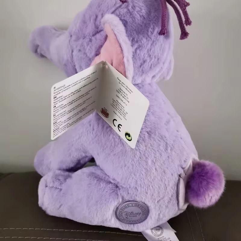 Peluche Amici di Pooh Lumpy Elefante Peluche Adorabile Giocattoli Elefante Viola Per Bambini Regali
