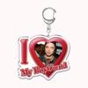 Oppenheimer I Love My Boyfriend Keyring Red Heart Red Heart Key Ring  Couple
