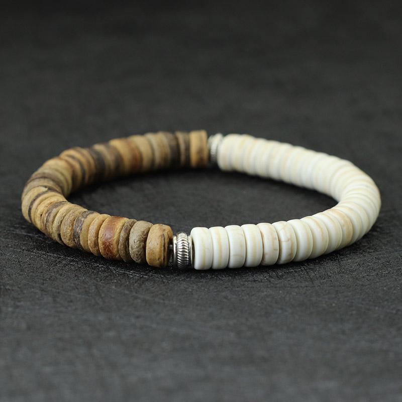 Minimalist Mens Bracelet Natural Wooden Braclet Tiger Eyes Beaded Braslet Meditation Jewelry Accessories Pulsera Hombre Gift