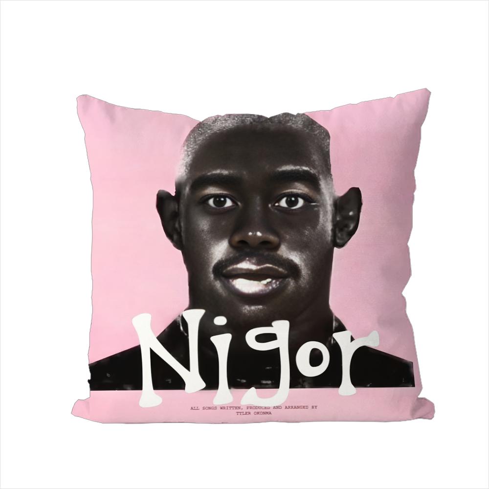 Singer TTyler The Creators Pillow Case For Car Sofa Decorative Home Doublesided Print Plush Square Throw Pillow Cushion Cover