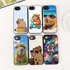 Cartoon C-Capybaras Kawaii Silicone Cover for Xiaomi Redmi Note 12 11 10 Pro 10A 10C 12C 13C Note12 12Pro Coque Phone Case