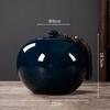 Ceramic Tea Pot Round Storage Airtight Container Chinese Vintage Bottle General Can Caddy Organizer