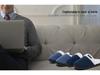 Men's and Women's Thick-Soled Non-Slip Fluffy Cotton Slippers for Fall and Winter