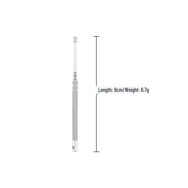 Stainless Steel Double-Headed Spring Ear Cleaner Tool