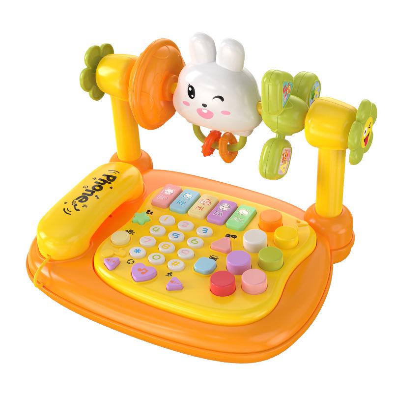 Bilingual Interactive Educational Toy Phone: Engaging Lights, Music, and Stories for Kids
