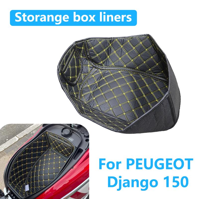 For PEUGEOT Django 150 Django150 Motorcycle Rear Trunk Inner Cushion Seat Bucket Storage Luggage Box Liner Pad