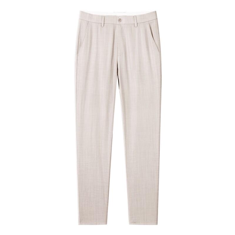 

Zhuangji Men s Straight Fit Casual Trousers JAW5X2B2007 40 190/100A