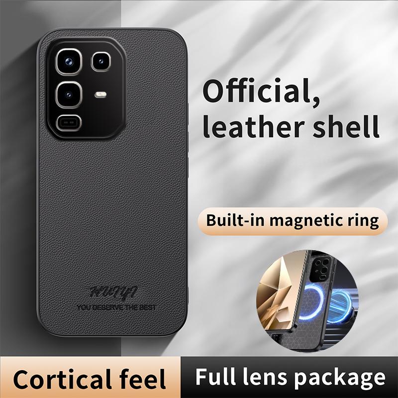 Luxury Business Leather Soft Frame Magnetic Cover For Infinix Note 50S Note50S 5G Phone Cases Capa