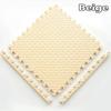 6PCS Sports Gym Mat Protection EVA Leaf Grain Floor Mats Yoga Fitness Non-Slip Splicing Rugs Thicken Shock Room Workout 30*30cm