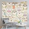 Cartoon Baby Animals Tapestry Cute Tiger Tapestry Creative Theme for Children Wall Hanging Living Room Bedroom Dorm Tapestries