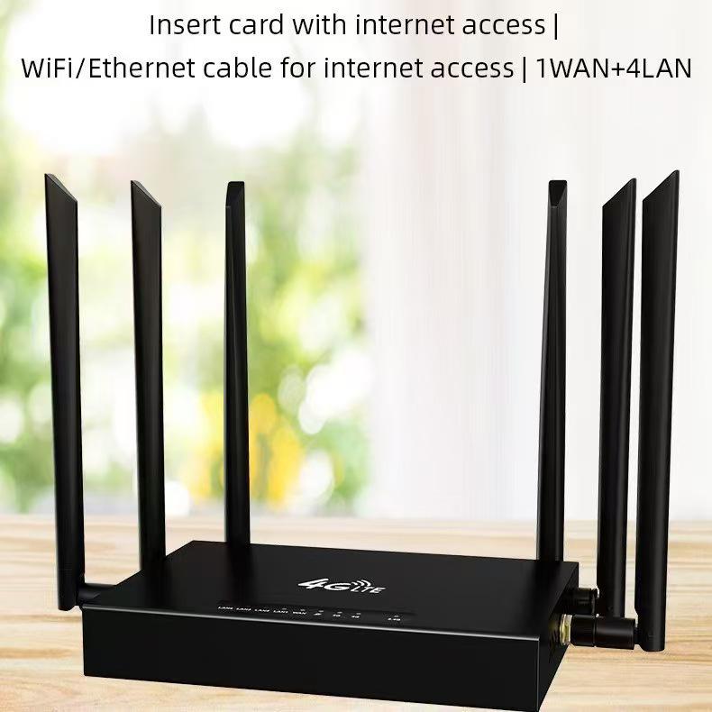 2026 No-Pull Band WiFi 6 Wireless Router for Rental Rooms - 4G/5G CPE Universal