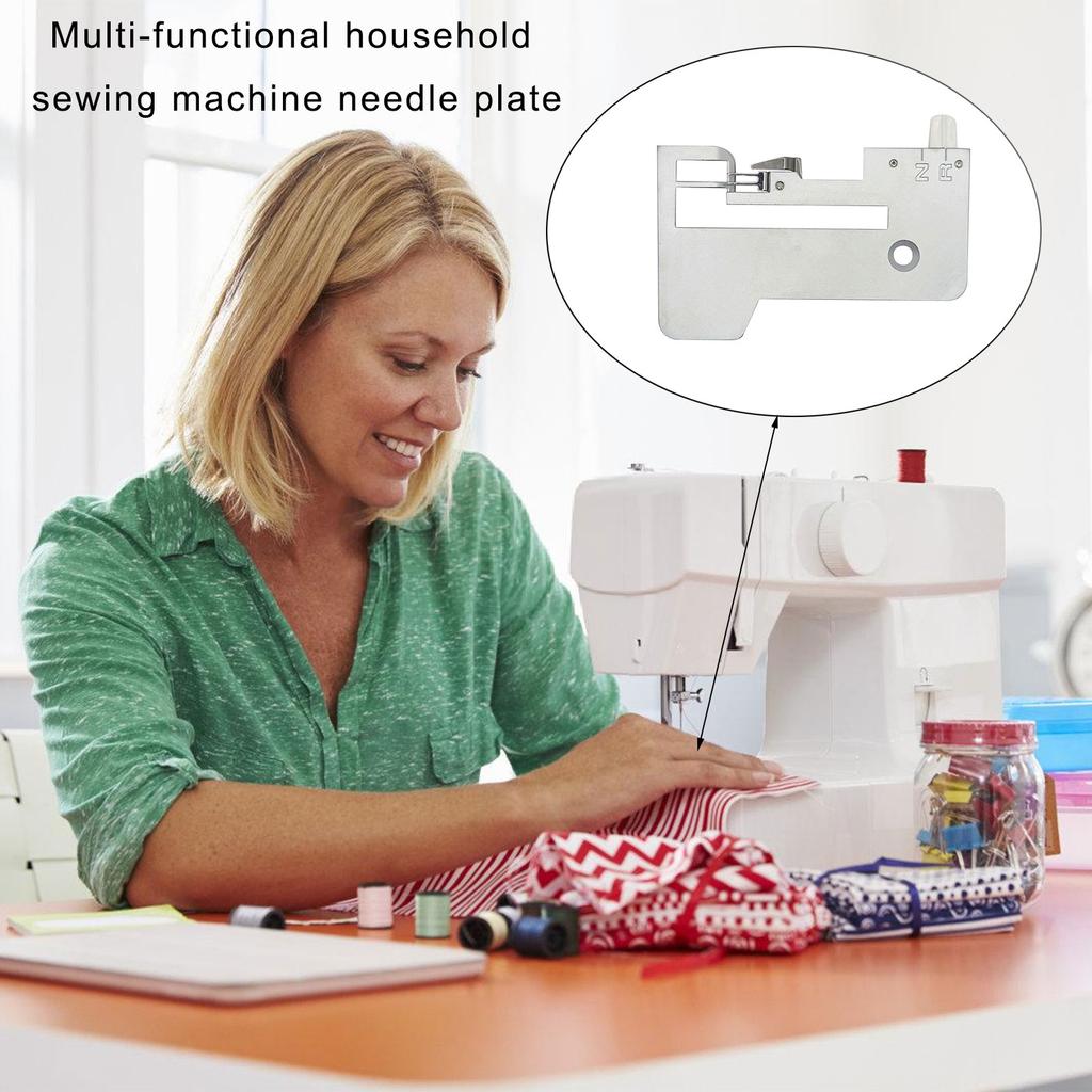 Płytka Igłowa Ze Stali Nierdzewnej Płytka Zamienna Część Zamienna do Maszyn do Szycia Odpowiednia do Naprawy Maszyny do Szycia typu Overlock