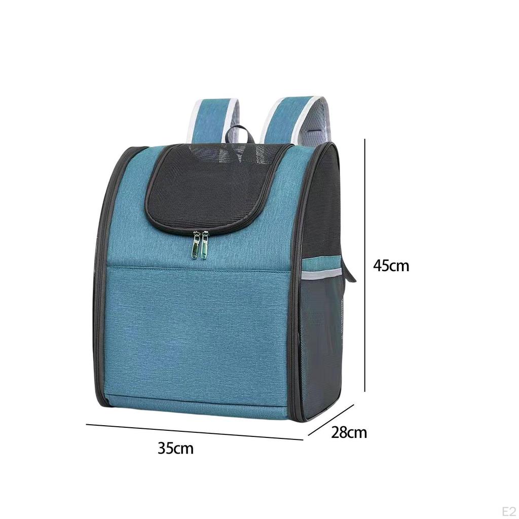 Pet Carrier Backpack Travel Bag for Small Dogs Cats Cat Backpacks Carrying Soft
