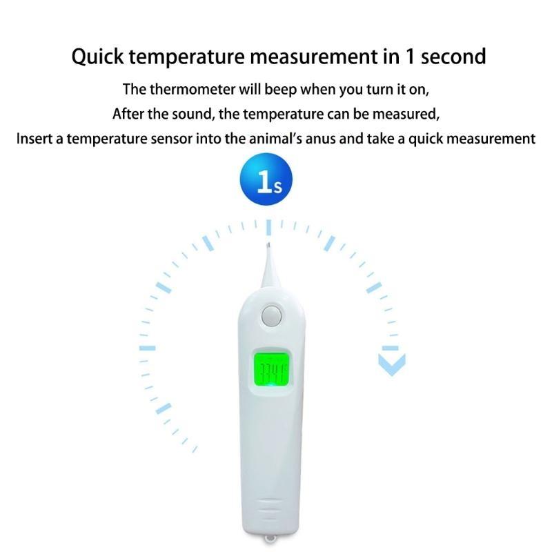 Waterproof Digital Animal Thermometers with Soft Probe for Safe and Hygienic Temperature Checks