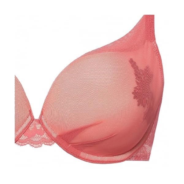 AMOSTYLE BY Triumph Natural You Dear E M009 E70 Bra, Floral, 1464, Cup, Green,