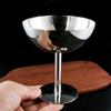 Dessert Bowl Practical Ice Cream Cups Simple Food Container Stainless Steel Material Suitable for Ice Cream Treats