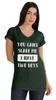 Inkmeso You Can't Scare Me I Have Two Boys Funny Graphic Mom Tshirt Cotton Top