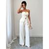 Western Style New Fashion Sexy Tube Top Top High Waist Wide Leg Pants Two-Piece Set Top and Pants Set